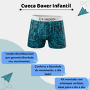 Kit 10 Cuecas Boxer Box Infantil Juvenil Menino Estampada