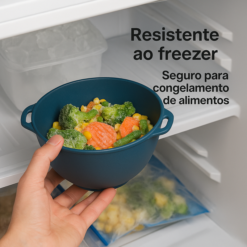 Kit 15 Potes Herméticos de Plástico com Tampa – Empilháveis e Ultra Resistentes para Alimentos