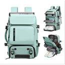 Mochila Viral Grande Multifuncional Viagem Bolsa Mala Bordo mochila NYLON IMPERMEAVRL COM USB 30L