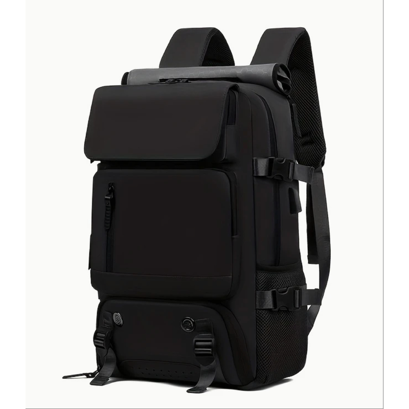 Mochila Viral Grande Multifuncional Viagem Bolsa Mala Bordo mochila NYLON IMPERMEAVRL COM USB 30L