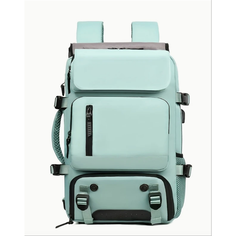 Mochila Viral Grande Multifuncional Viagem Bolsa Mala Bordo mochila NYLON IMPERMEAVRL COM USB 30L