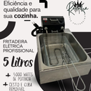 Fritadeira Elétrica Industrial 5L- Eficiência e Qualidade para sua cozinha LIMPA ESTOQUE!!