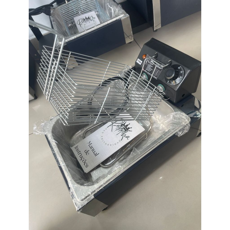 Fritadeira Elétrica Industrial 5L- Eficiência e Qualidade para sua cozinha LIMPA ESTOQUE!!