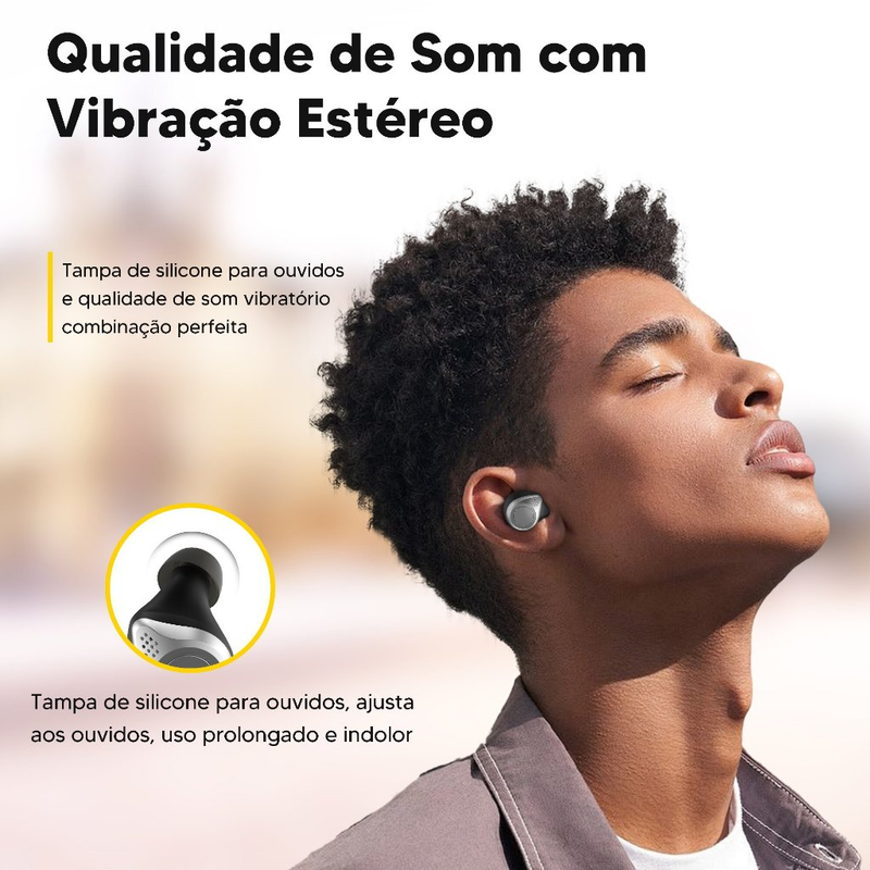 SP38 Fone de ouvido Bluetooth sem fio V5.4 Fones de ouvido portáteis compactos