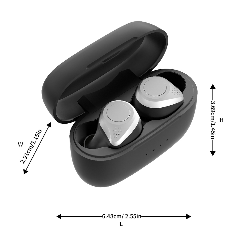 SP38 Fone de ouvido Bluetooth sem fio V5.4 Fones de ouvido portáteis compactos