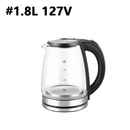 Chaleira Elétrica de Vidro 1.8L – Fervura Rápida, Design Moderno e Portátil