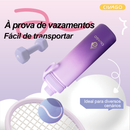 CIVAGO Garrafa Térmica Inox 560ml Tampa Vedada – Bebidas Frias 24h, Quentes 12h – Roxo Verde