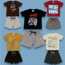 Kit 10 peças masculino verão infantil - Tamanhos 1 2 3 4 6 8 10