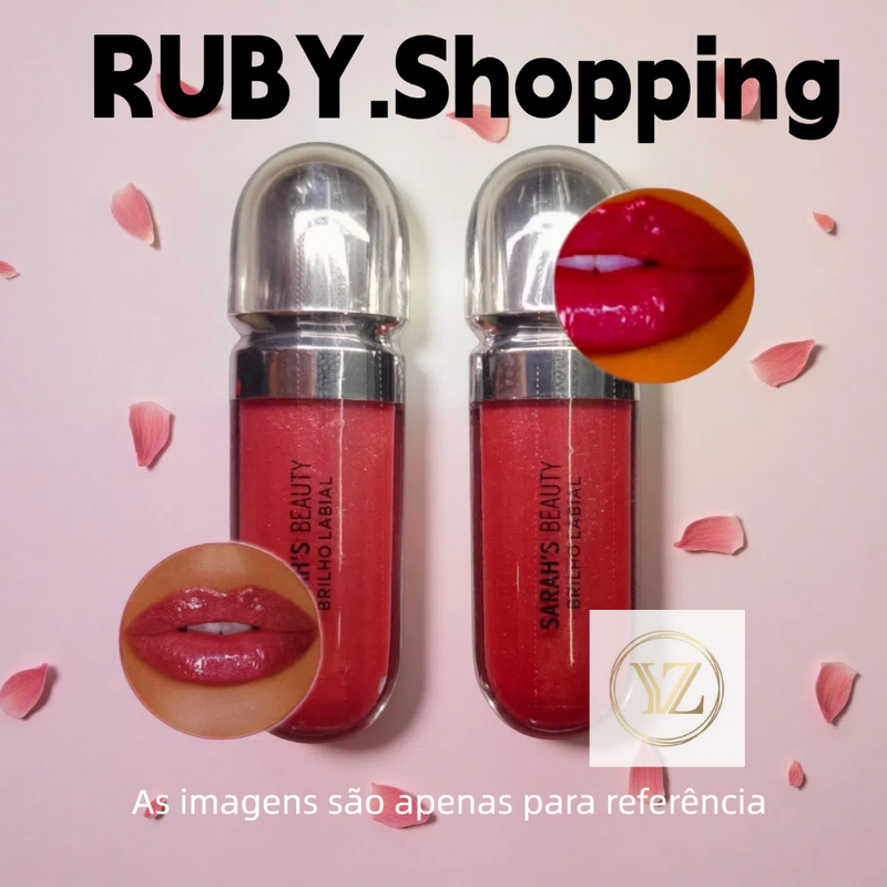 Kit Com 2/1 Gloss Lip Sarahs Beauty Lip Glos Brilho