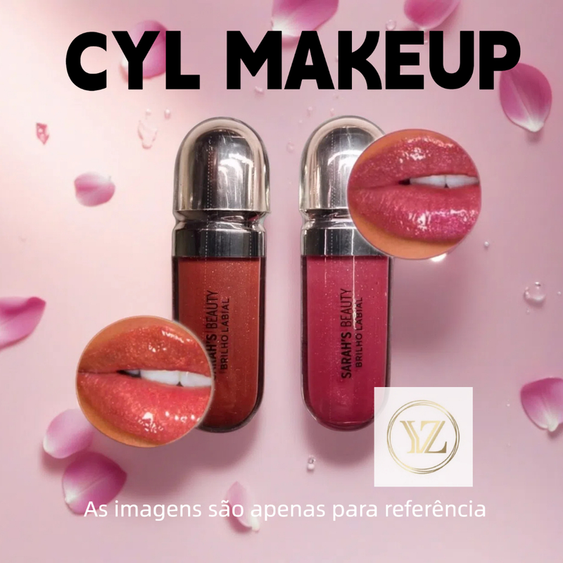 Kit Com 2/1 Gloss Lip Sarahs Beauty Lip Glos Brilho