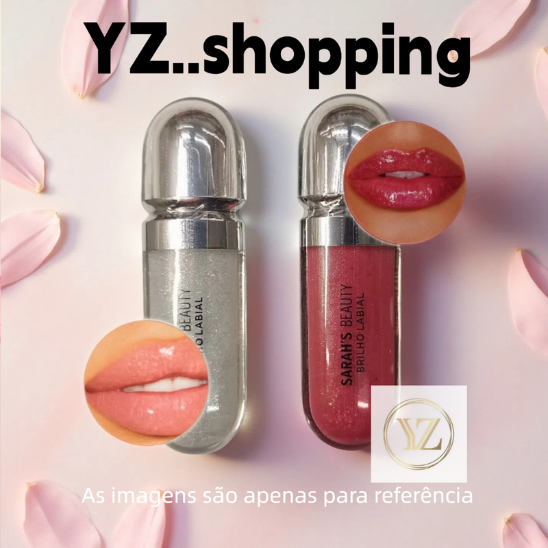 Kit Com 2/1 Gloss Lip Sarahs Beauty Lip Glos Brilho