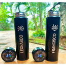 500Ml Garrafa Térmica Personalizada Em Aço Inox Led Digital Termômetro Escritório Academia ÁguaCafé