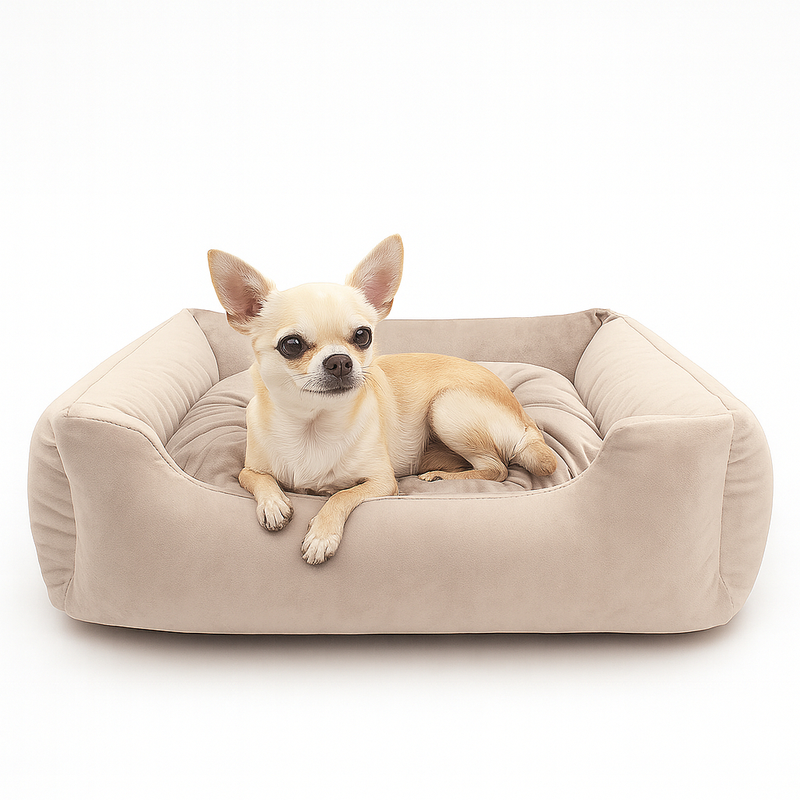 Caminha Pet Cachorro e Gato Pequeno com Almofada Removível e Zíper