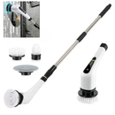 Esfregão Elétrico 9 Em 1 Sem fio Escova De Limpeza Pesada Multiuso Recarregável Giratória