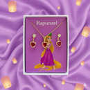 Conjunto de Colar e Brinco Coração| Joia Princesa | Folheado ouro Presente Feminino