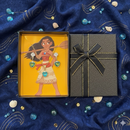 Conjunto de Colar e Brinco Coração| Joia Princesa | Folheado ouro Presente Feminino