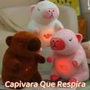 【Envio em até 24 horas】30cm Capivara Que Respira Capivara De Pelúcia