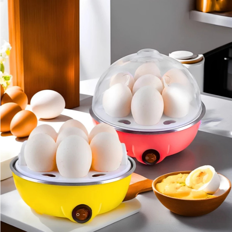 Cozedor de Ovos Portátil Elétrico Cozinha à Vapor 1 andar 110v