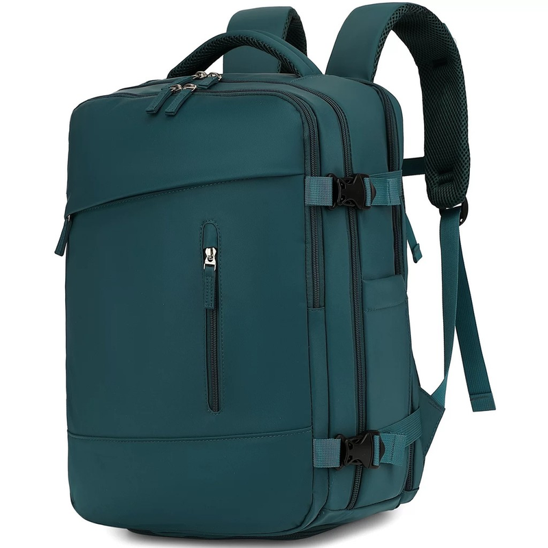 Mochila viral Laptop Viagem Escolar À Prova D'água Executiva Notebook Impermeável Guarda Tenis-W01 bosco