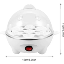 Cozedor de Ovos Portátil Elétrico Cozinha à Vapor 1 andar 110v