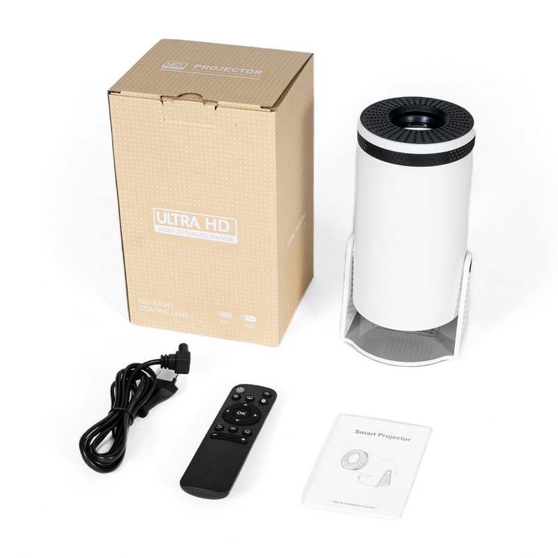 Projetor 4K HD 150 Polegadas Celular, Tv B0x, Xbox, PS, Pc, Wifi e Bluetooth HY300 Magcubic 110/220