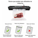 Seladora a vacuo de Alimentos Doméstica Bivolt Hermética Vacuum Sealer
