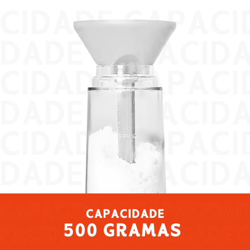 Tapioqueira Peneira e Armazena Polvilhador De Tapioca Armazena Beiju - Diversas Cores - NL