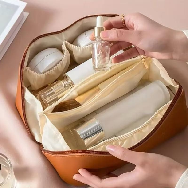 Necessaire Organizador Cosmético Maquiagem Feminino Para Viagem Em Alto Qualidade