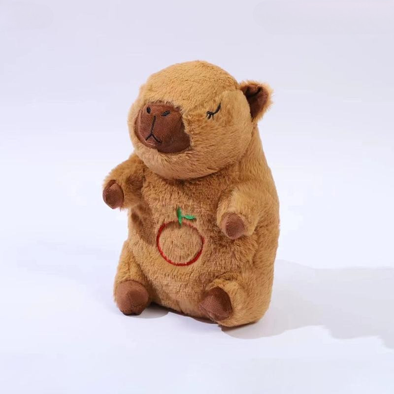 【Envio em até 24 horas】30cm Capivara Que Respira Capivara De Pelúcia