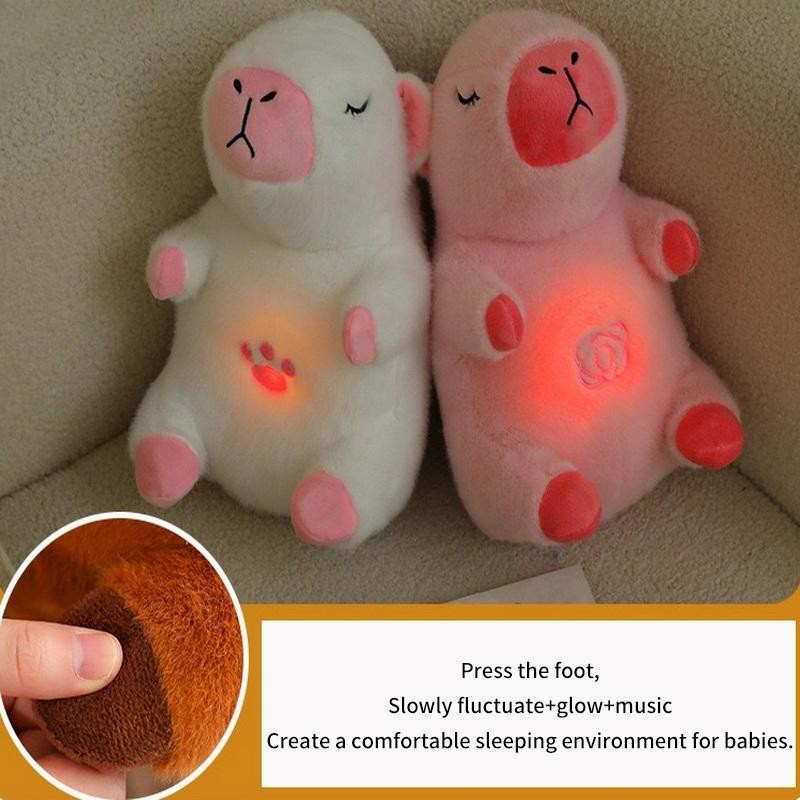 【Envio em até 24 horas】30cm Capivara Que Respira Capivara De Pelúcia