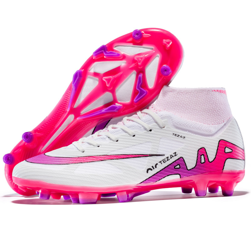 Chuteira de campo Tênis juvenil adulto leve e confortável de cano alto para jovens