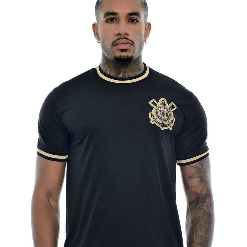 Camisa Corinthians Urban Ouro Masculina Oficial
