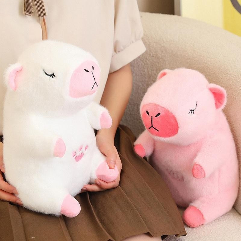 【Envio em até 24 horas】30cm Capivara Que Respira Capivara De Pelúcia
