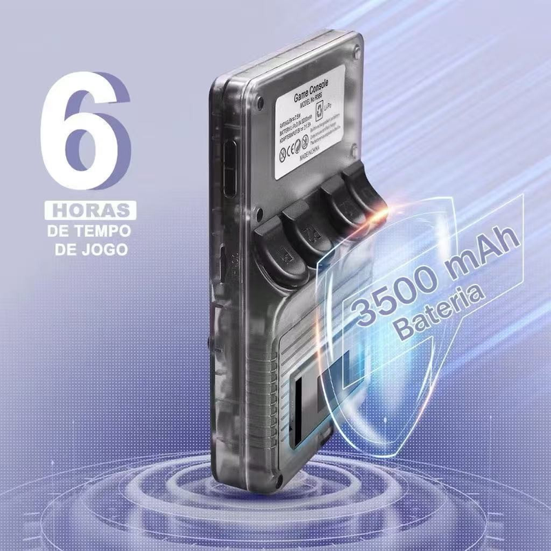 Console Portátil R36S com 20.000 Jogos Tela IPS 3.5" 64GB Emulador Retro Games Presente premium！