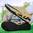 Chuteira de campo 2025 Novos Sapatos de Futebol AG de Cano Alto Com Pontas Longas Chuteiras de Treinamento Esportivo Tam