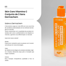 Kit Skin Care Vitamina C Conjunto de 3 itens Dermachem