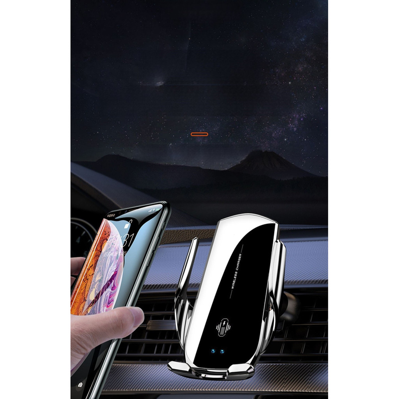 Carregador Sem Fio Suporte Carro De Celular Indução Com Ima