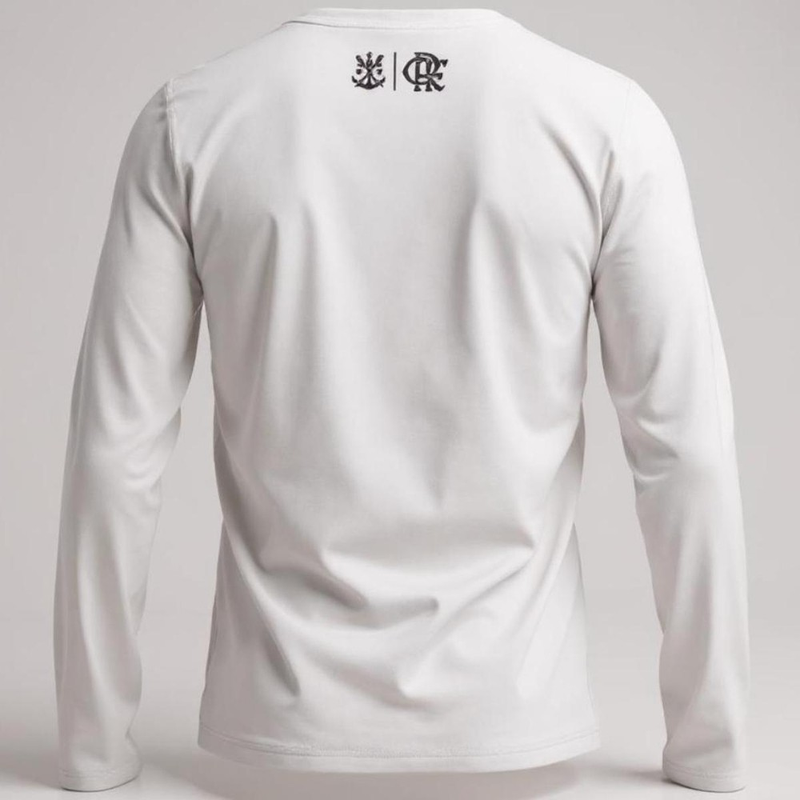 Camisa Flamengo Protection UV Masculina - Branco