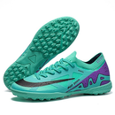 Chuteira de campo 2025 Novos Sapatos de Futebol AG de Cano Alto Com Pontas Longas Chuteiras de Treinamento Esportivo Tam