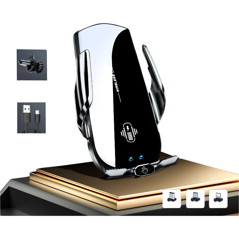 Carregador Sem Fio Suporte Carro De Celular Indução Com Ima