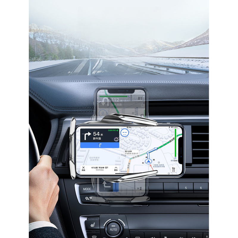 Carregador Sem Fio Suporte Carro De Celular Indução Com Ima