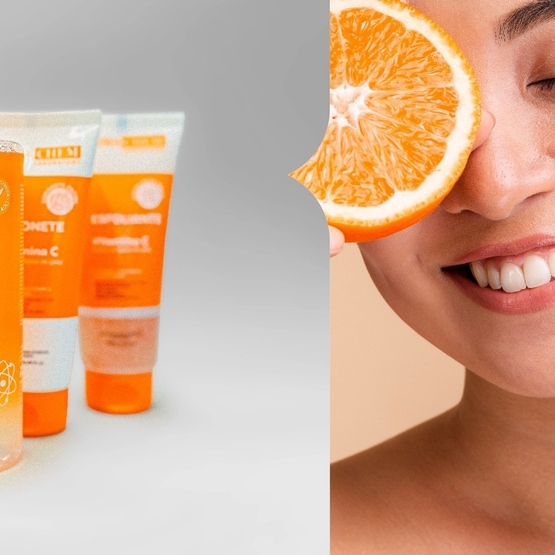 Kit Skin Care Vitamina C Conjunto de 3 itens Dermachem