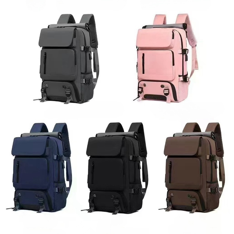 Mochila Viral Grande Multifuncional Viagem Bolsa Mala Bordo mochila NYLON IMPERMEAVRL COM USB 30L