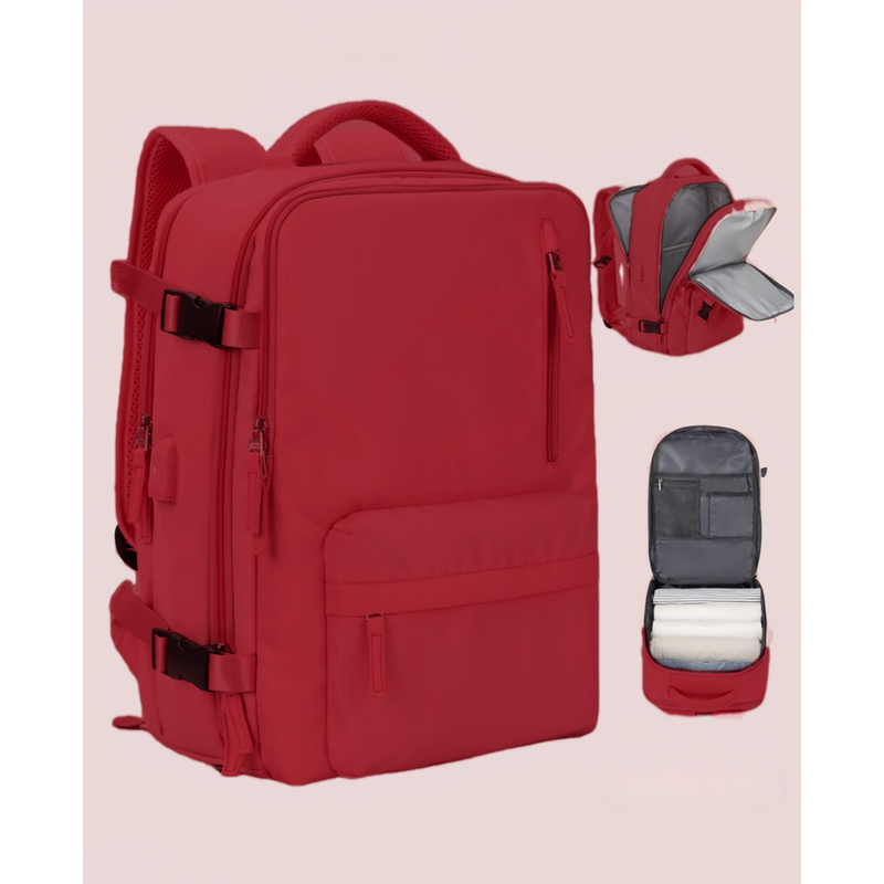 Mochila viral Laptop Viagem Escolar À Prova D'água Executiva Notebook Impermeável Guarda Tenis-W01 bosco