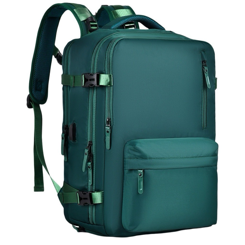 Mochila viral Laptop Viagem Escolar À Prova D'água Executiva Notebook Impermeável Guarda Tenis-W01 bosco