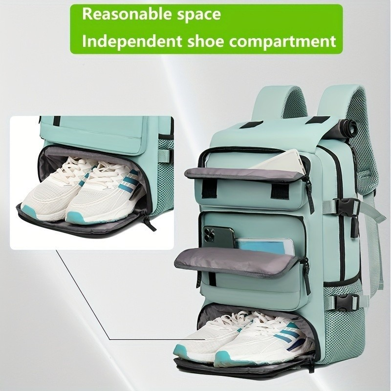 Mochila Viral Grande Multifuncional Viagem Bolsa Mala Bordo mochila NYLON IMPERMEAVRL COM USB 30L