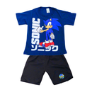 Kit Infantil Sortido 12 Peças De Roupas Menino Verão - 6 Camisetas + 6 Bermudas