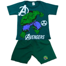 Kit Infantil Sortido 12 Peças De Roupas Menino Verão - 6 Camisetas + 6 Bermudas