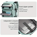 Mochila Viral Grande Multifuncional Viagem Bolsa Mala Bordo mochila NYLON IMPERMEAVRL COM USB 30L