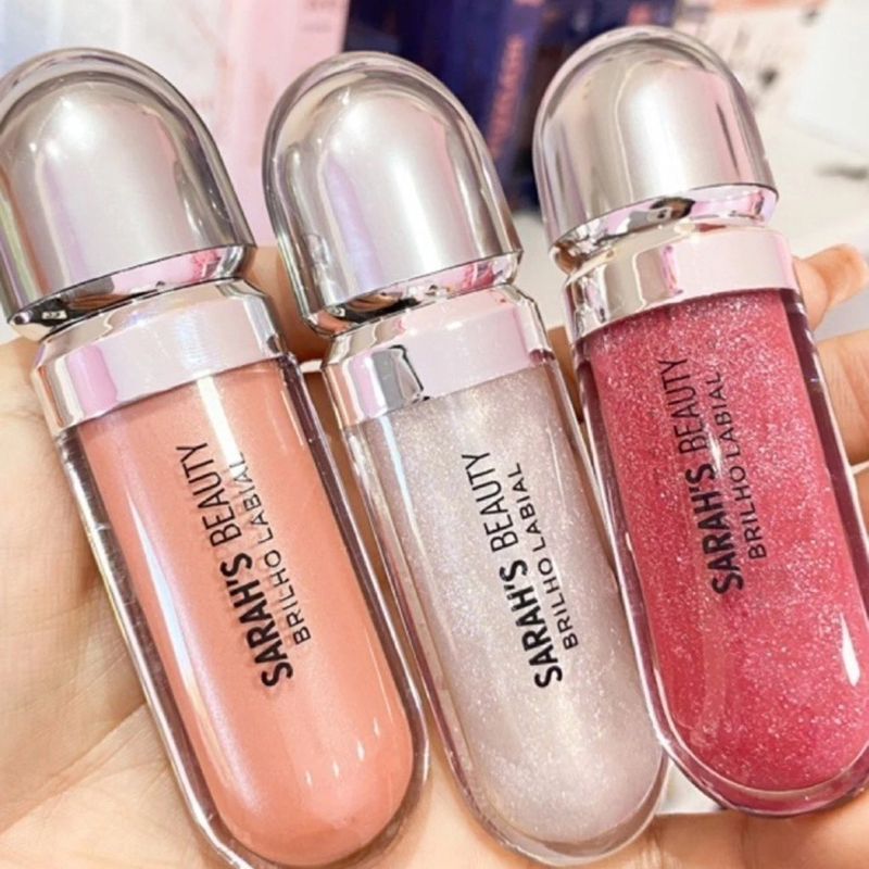 Kit Com 2/1 Gloss Lip Sarahs Beauty Lip Glos Brilho